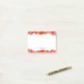 Aquarell Post-it Klebezettel (Auf Schreibtisch)