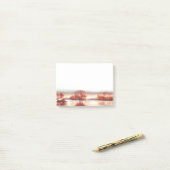 Aquarell Post-it Klebezettel (Auf Schreibtisch)