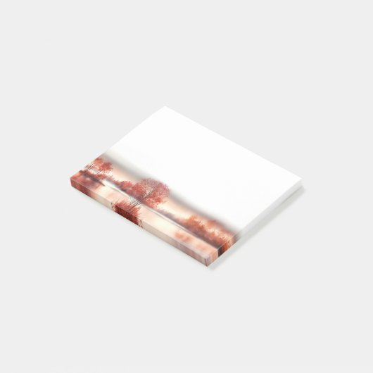 Aquarell Post-it Klebezettel (angewinkelt)