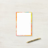 Aquarell Post-it Klebezettel (Auf Schreibtisch)