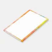 Aquarell Post-it Klebezettel (angewinkelt)