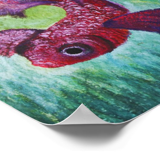 Aquarell Poster (Ecke)