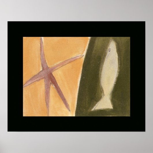 Aquarell Poster (Vorne)