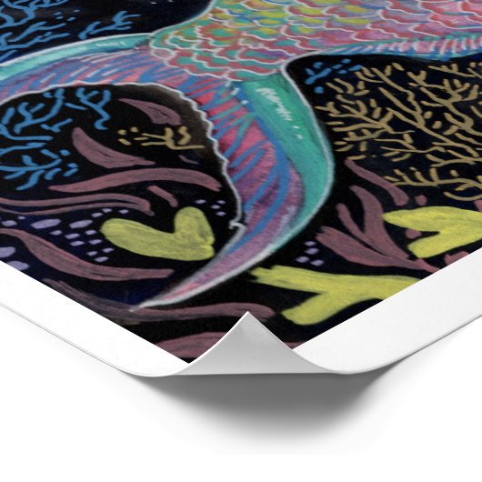 Aquarell Poster (Ecke)