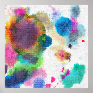 Aquarell-Poster Poster