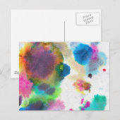 Aquarell! Postkarte (Vorne/Hinten)