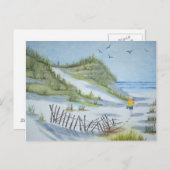 Aquarell Postkarte (Vorne/Hinten)