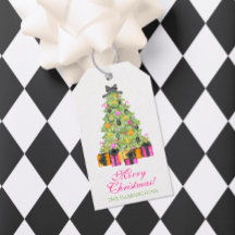 Aquarell Preppy Helle Glamour Weihnachtsfeier