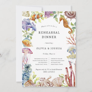 Aquarell-Probeessen Einladung