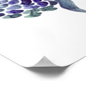 Aquarell Pumpkin Art Print Poster (Ecke)