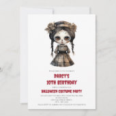 Aquarell-Puppenkuppel Einladung (Vorderseite)