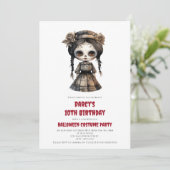 Aquarell-Puppenkuppel Einladung (Stehend Vorderseite)