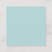 Aquarell-QR-Code-Strandhochzeit-RSVP Begleitkarte (Rückseite)