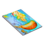 Aquarell-Quallen Notizblock (Rechte Seite)