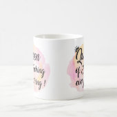Aquarell Queen of f*cking alles ! Kaffeetasse (Mittel)
