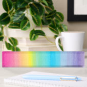 Aquarell-Regenbogen-Entwurf Namensplakette