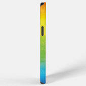 Aquarell-Regenbogen-Stolz Hellig Lebendig iPhone Hülle (Rechte Seite)