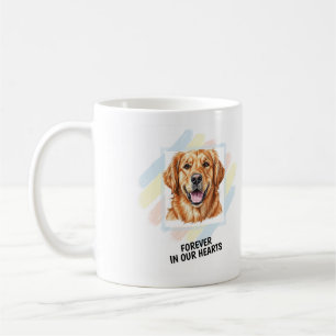 Aquarell-Regenbogenbrücke-Haustier-Gedenk-Fototass Kaffeetasse