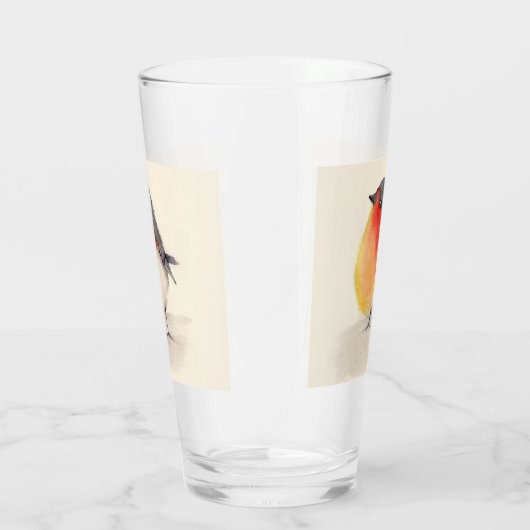 Aquarell Robin Glas (Rechts)