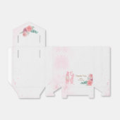 Aquarell Rosa Ballerina Schuhe Geschenkschachtel (Ungefaltet)