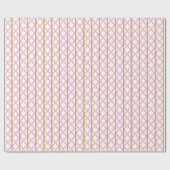 Aquarell Rosa Bambus Geschenkpapier (Flach)