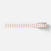 Aquarell Rosa Bambus Ripsband (Vorderseite)