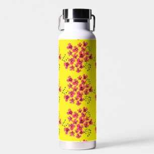 Aquarell-Rosa-Blumen-53431 Trinkflasche