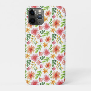 Aquarell-Rosa-Blumenmuster Case-Mate iPhone Hülle