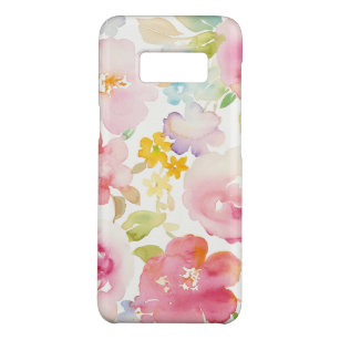 Aquarell-Rosa des Hochsommer-  mit Blumen Case-Mate Samsung Galaxy S8 Hülle
