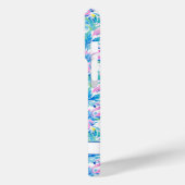 Aquarell-Rosa-Flamingos-Monogramm Case-Mate iPhone Hülle (Rückseite / Links)