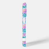 Aquarell-Rosa-Flamingos-Monogramm Case-Mate iPhone Hülle (Rückseite / Rechts)