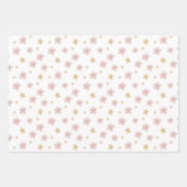 Aquarell-Rosa-Flugzeug Geschenkpapier Set (Vorderseite 3)