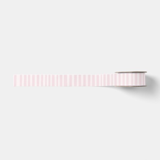 Aquarell-Rosa-Gestreift Ripsband (Vorderseite)