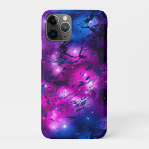 Aquarell-Rosa, Lila- und Blaumarmer Galaxie Case-Mate iPhone Hülle