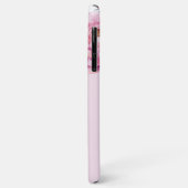 Aquarell-Rosa-Pfingstrose-Blumenmuster Case-Mate iPhone Hülle (Hinten/Links)