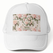 Aquarell-Rosa-Rose und Botanik