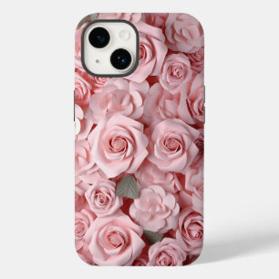 Aquarell-Rosa Rosen Case-Mate iPhone 14 Hülle