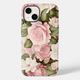 Aquarell-Rosa Rosen Case-Mate iPhone 14 Hülle