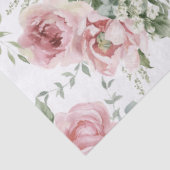 Aquarell-Rosa-Rosen-Decoupage  Seidenpapier (Ausschnitt)