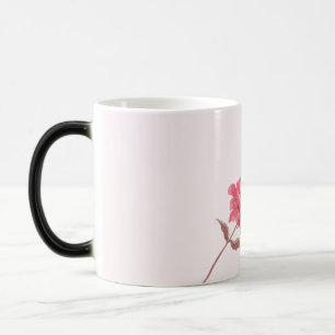 Aquarell rosa Rosen Valentinstag Tasse
