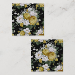 Aquarell-Rose 8 Mitteilungskarte