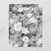 Aquarell-Rose 9 Postkarte (Vorne/Hinten)