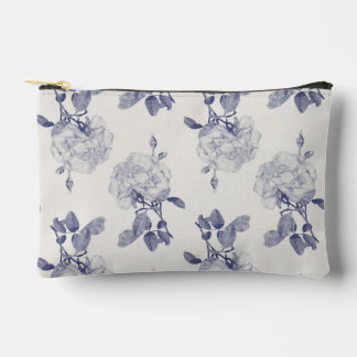 Aquarell Rose Toilettenartikel Zubehörtasche