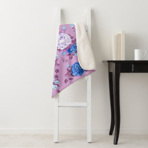 Aquarell-Rosen 18 Sherpadecke