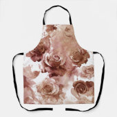 Aquarell-Rosen 3 Schürze (Vorderseite)