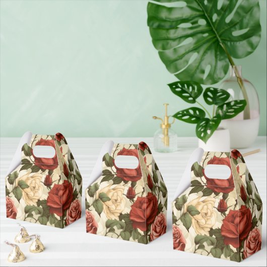 Aquarell-Rosengarten Geschenkschachtel (Zahlreiche)