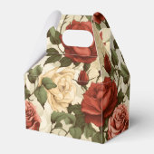 Aquarell-Rosengarten Geschenkschachtel (Vorderseite)