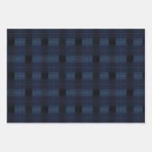 Aquarell Rot, Grün und Marine Geschenkpapier Set (Vorderseite 2)