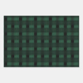 Aquarell Rot, Grün und Marine Geschenkpapier Set (Vorderseite 3)