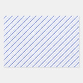 Aquarell Rot und Blau Kariert Geschenkpapier Set (Vorderseite 3)